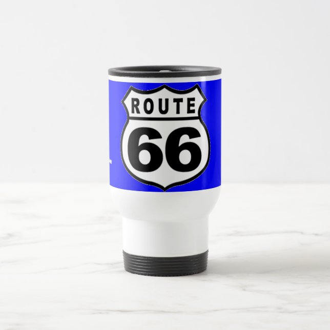 TAZA DEL VIAJE DE LA RUTA 66 (Centro)