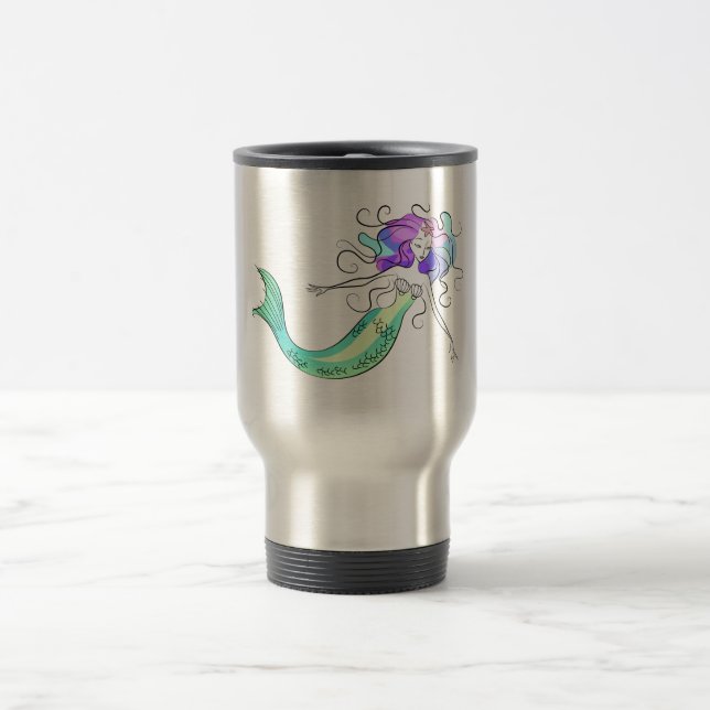 Taza del viaje de la sirena (Centro)