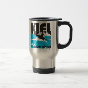 Taza del viaje de la tienda de la zambullida de