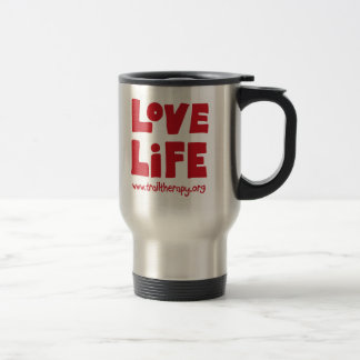 Taza del viaje de la vida del amor