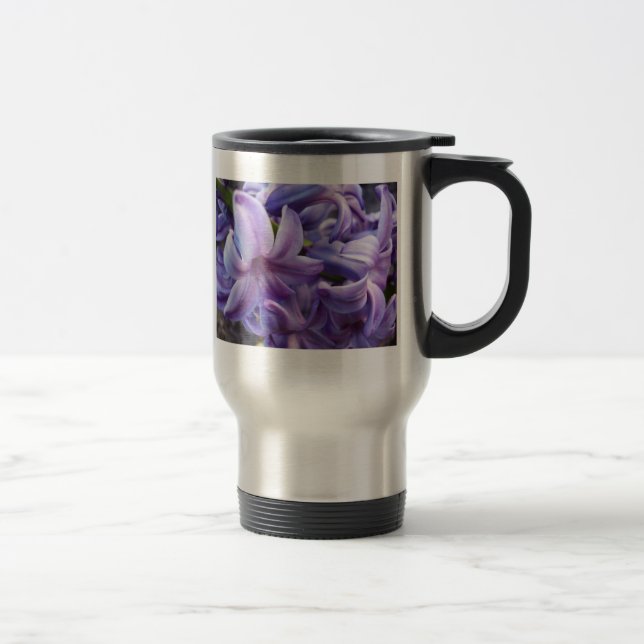 Taza del viaje de las flores del jacinto (Derecha)