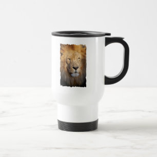 Taza del viaje de las imágenes del león