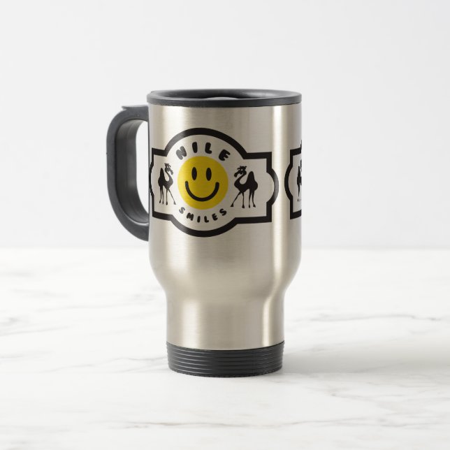 Taza del viaje de las sonrisas del Nilo (Anverso izquierdo)