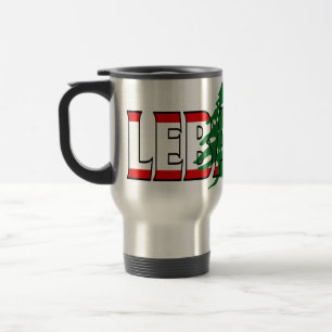Taza del viaje de Líbano