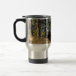 Taza del viaje de los alces de la caída