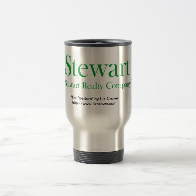 Taza del viaje de los bienes raices de Stewart (Centro)