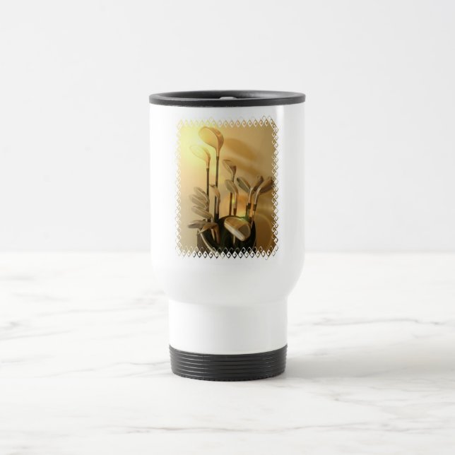 Taza del viaje de los clubs de golf (Centro)