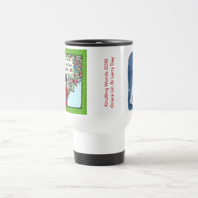 Taza del viaje de los ilustradores de la huésped (Centro)