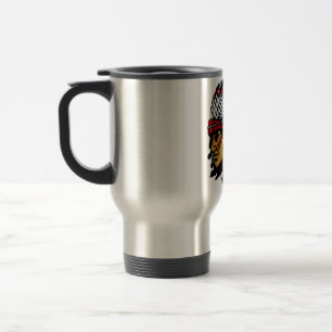 Taza del viaje de los indios de Chippewa