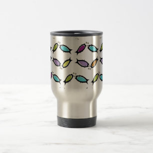 Taza del viaje de los pescados
