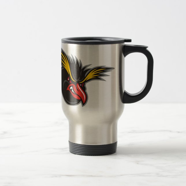 Taza del viaje de los "pingüinos enojados" de los (Derecha)
