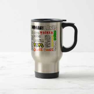 Taza del viaje de los puntos de la resaca de