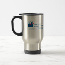 Taza del viaje de LWVAH (logotipo que hace frente