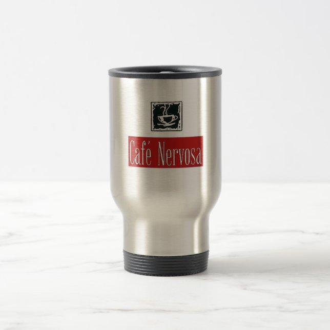 Taza del viaje de Nervosa del café (Centro)
