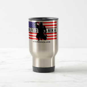 Taza del viaje de Ninja del campo petrolífero