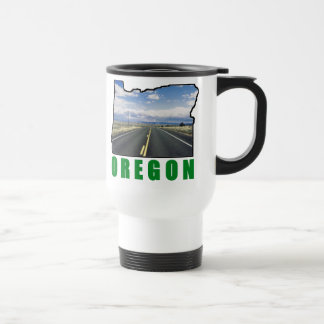 Taza del viaje de Oregon - zurda
