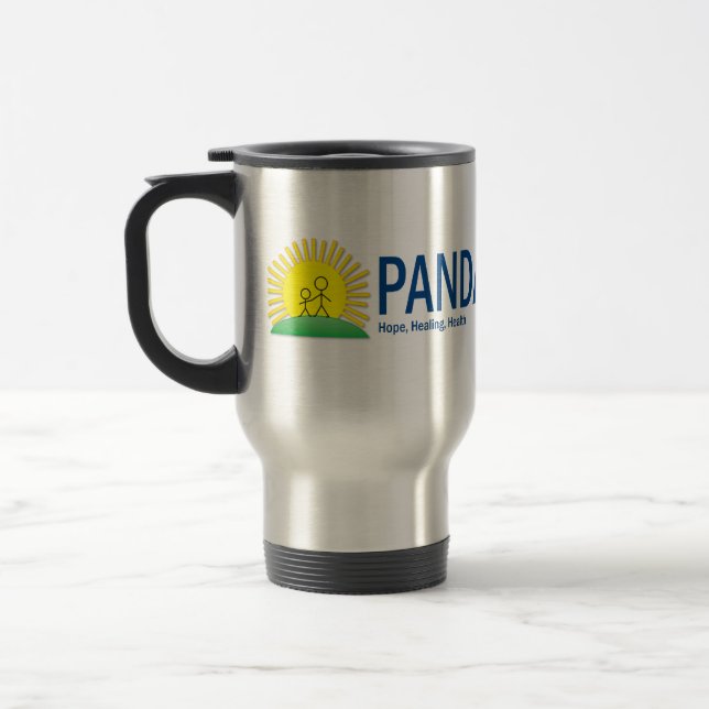 Taza del viaje de .org de la red de las PANDAS - (Izquierda)