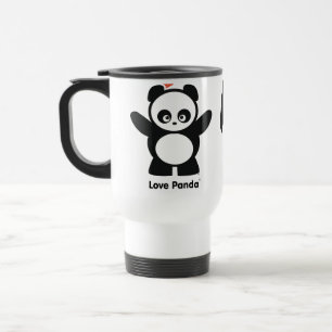 Taza del viaje de Panda® del amor