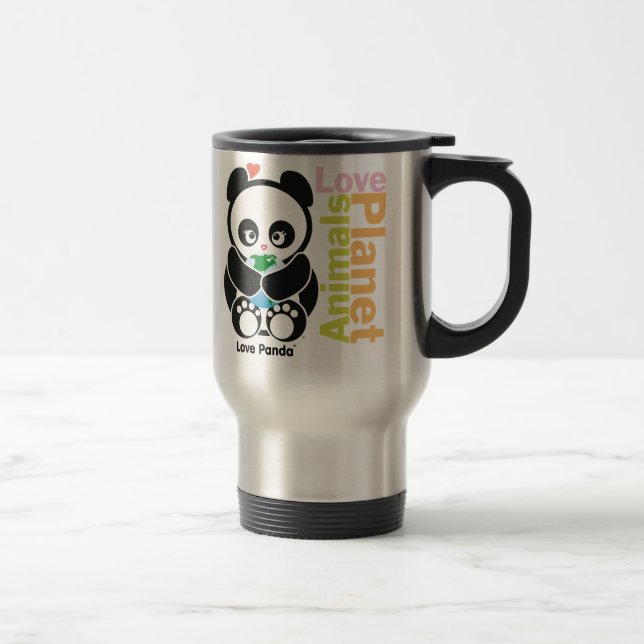 Taza del viaje de Panda® del amor (Derecha)