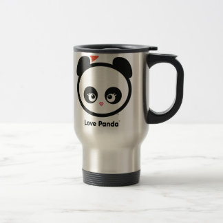 Taza del viaje de Panda® del amor