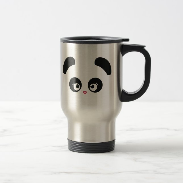 Taza del viaje de Panda® del amor (Derecha)