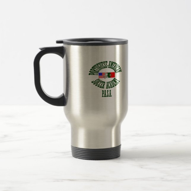Taza del viaje de PASA FC - plata (Izquierda)