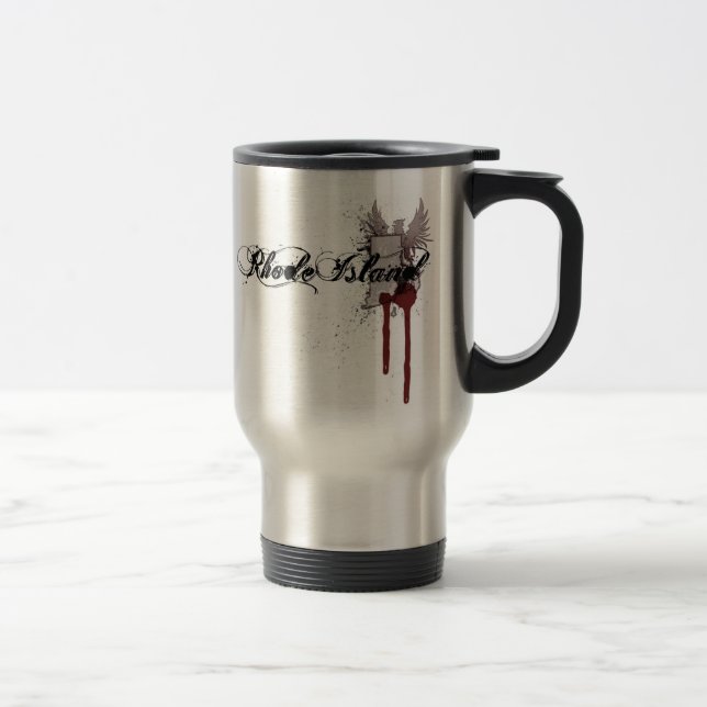 Taza del viaje de Rhode Island de la salpicadura (Derecha)