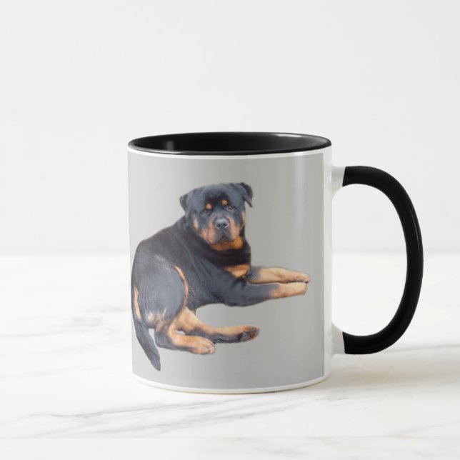 Taza del viaje de Rottweiler (Derecha)