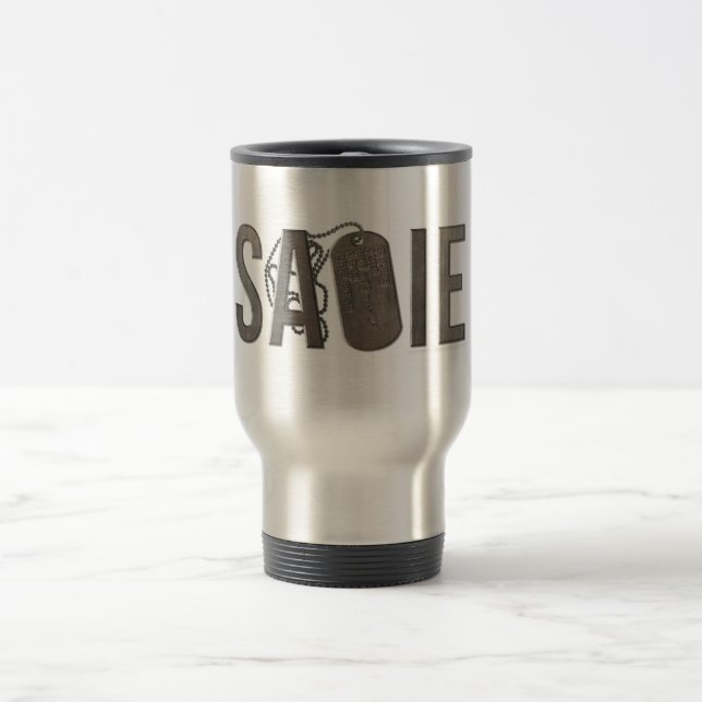 Taza del viaje de SADIE (Centro)