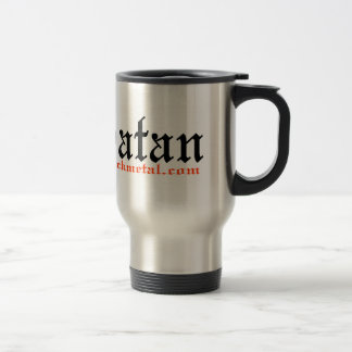 Taza del viaje de Satan del saludo