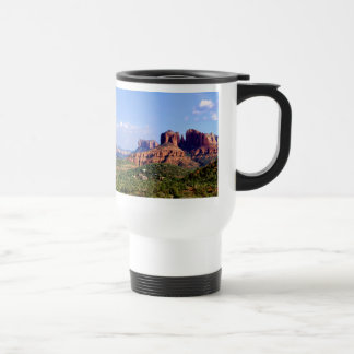 Taza del viaje de Sedona del cielo del valle de la