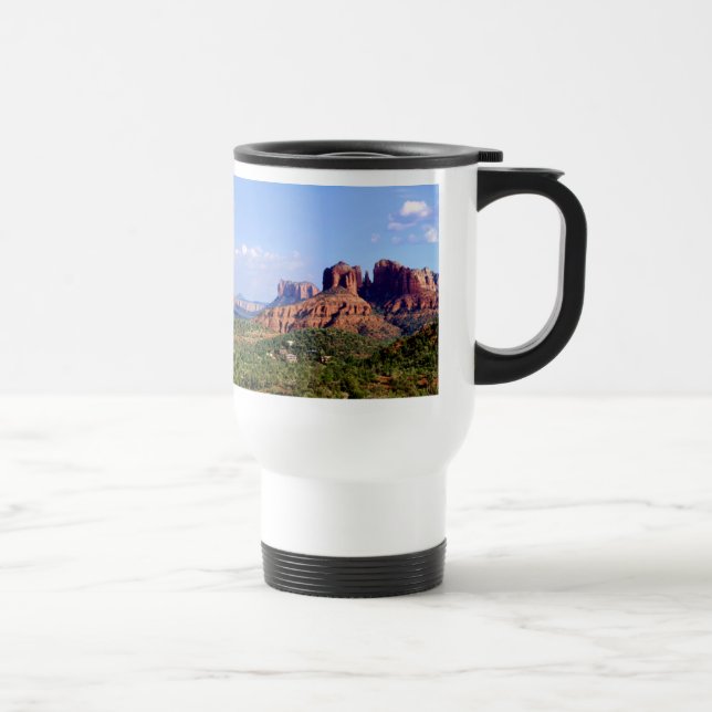 Taza del viaje de Sedona del cielo del valle de la (Derecha)