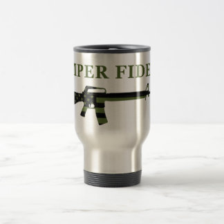 Taza del viaje de Semper Fidelis M16 sometida