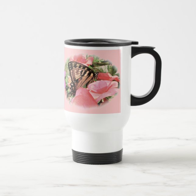 Taza del viaje de Swallowtail del tigre (Derecha)
