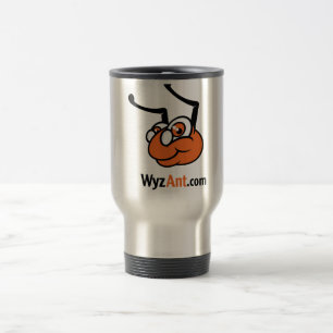 Taza del viaje de WyzAnt del acero inoxidable