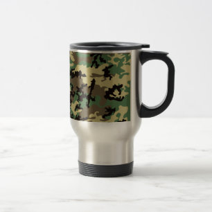 Taza del viaje del acero inoxidable de Camo del