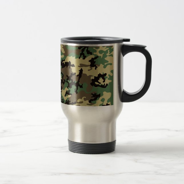 Taza del viaje del acero inoxidable de Camo del (Derecha)