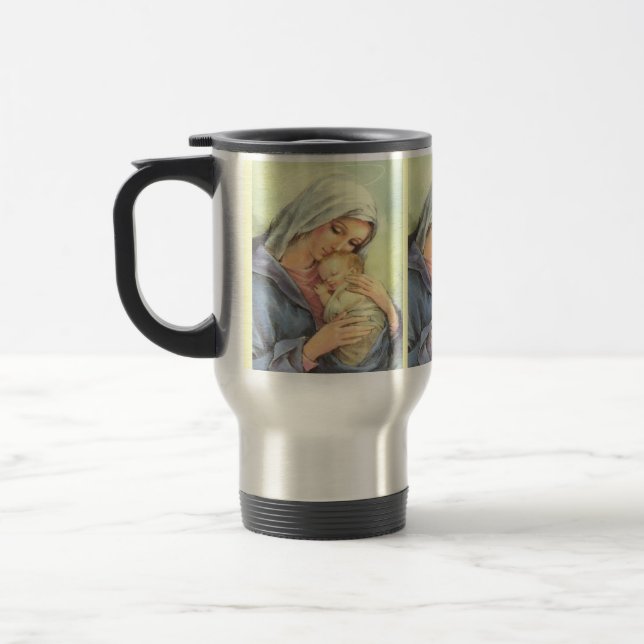 Taza del viaje del acero inoxidable de Jesús del (Izquierda)