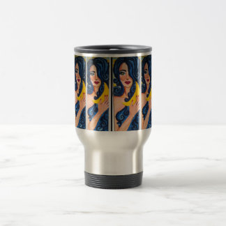 Taza del viaje del acero inoxidable de la diosa de