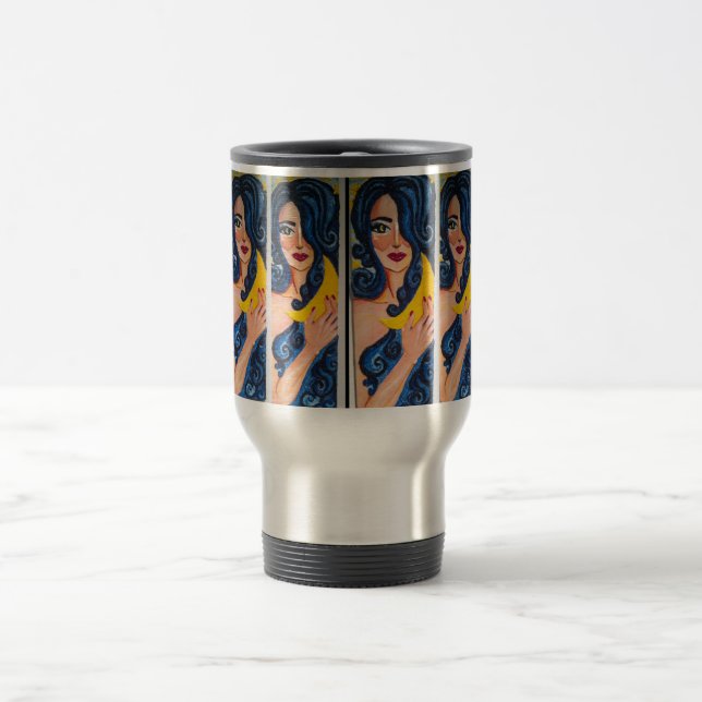 Taza del viaje del acero inoxidable de la diosa de (Centro)