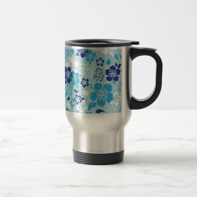Taza del viaje del acero inoxidable del estampado (Derecha)
