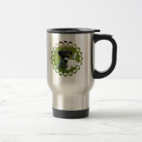 Taza del viaje del acero inoxidable del perrito de