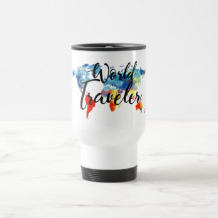 TAZA DEL VIAJE DEL ACERO INOXIDABLE DEL VIAJERO DE