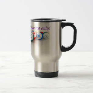 Taza del viaje del adicto al bingo
