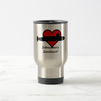 Taza del viaje del amor del tripulante de