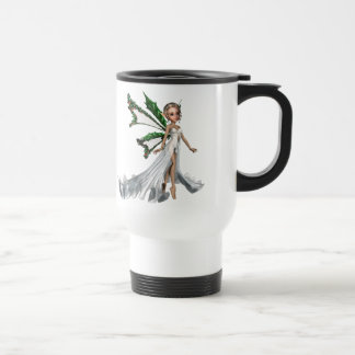 Taza del viaje del ángel del navidad del KRW