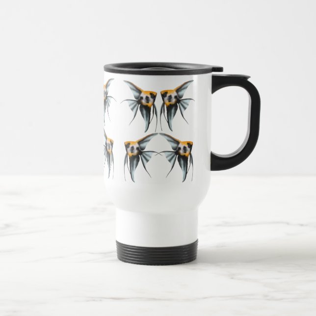 Taza del viaje del Angelfish de Koi (Derecha)