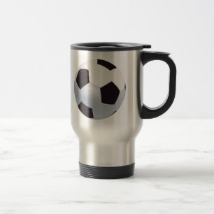 Taza del viaje del balón de fútbol
