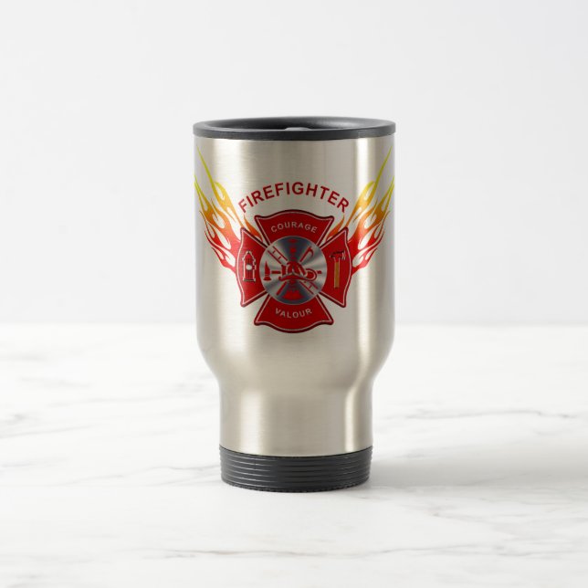 Taza del viaje del bombero (Centro)