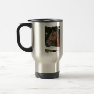 Taza del viaje del caballo de la castaña dulce